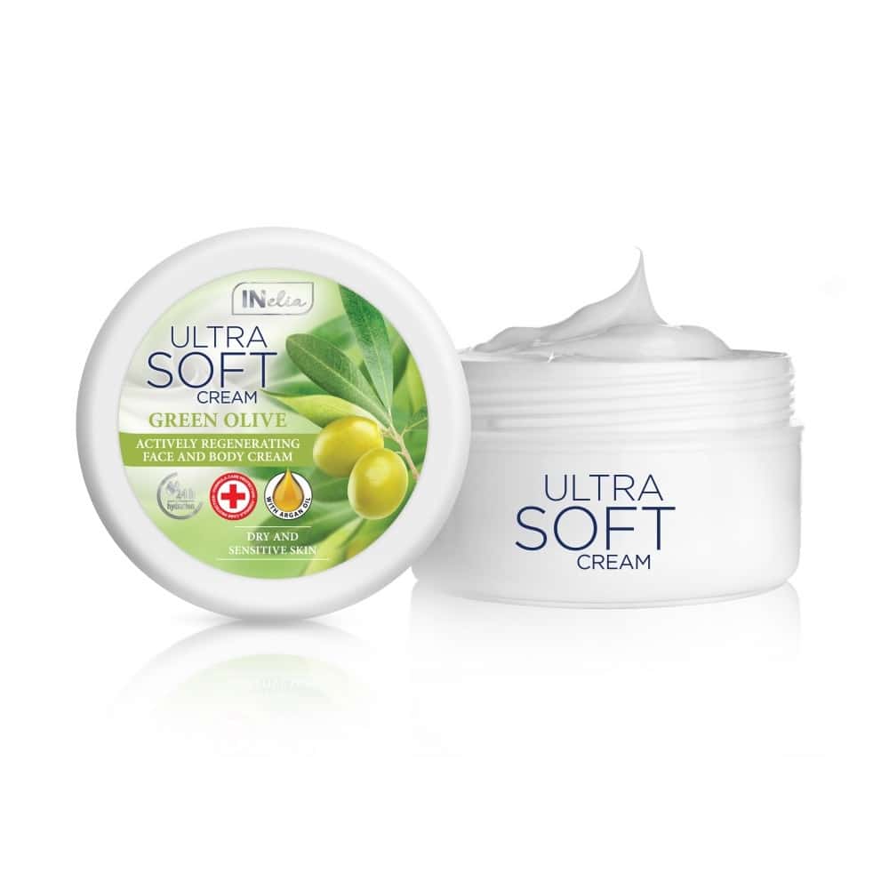 Arc- és testkrém Ultra Soft REVERS 200 ml- zöld olive