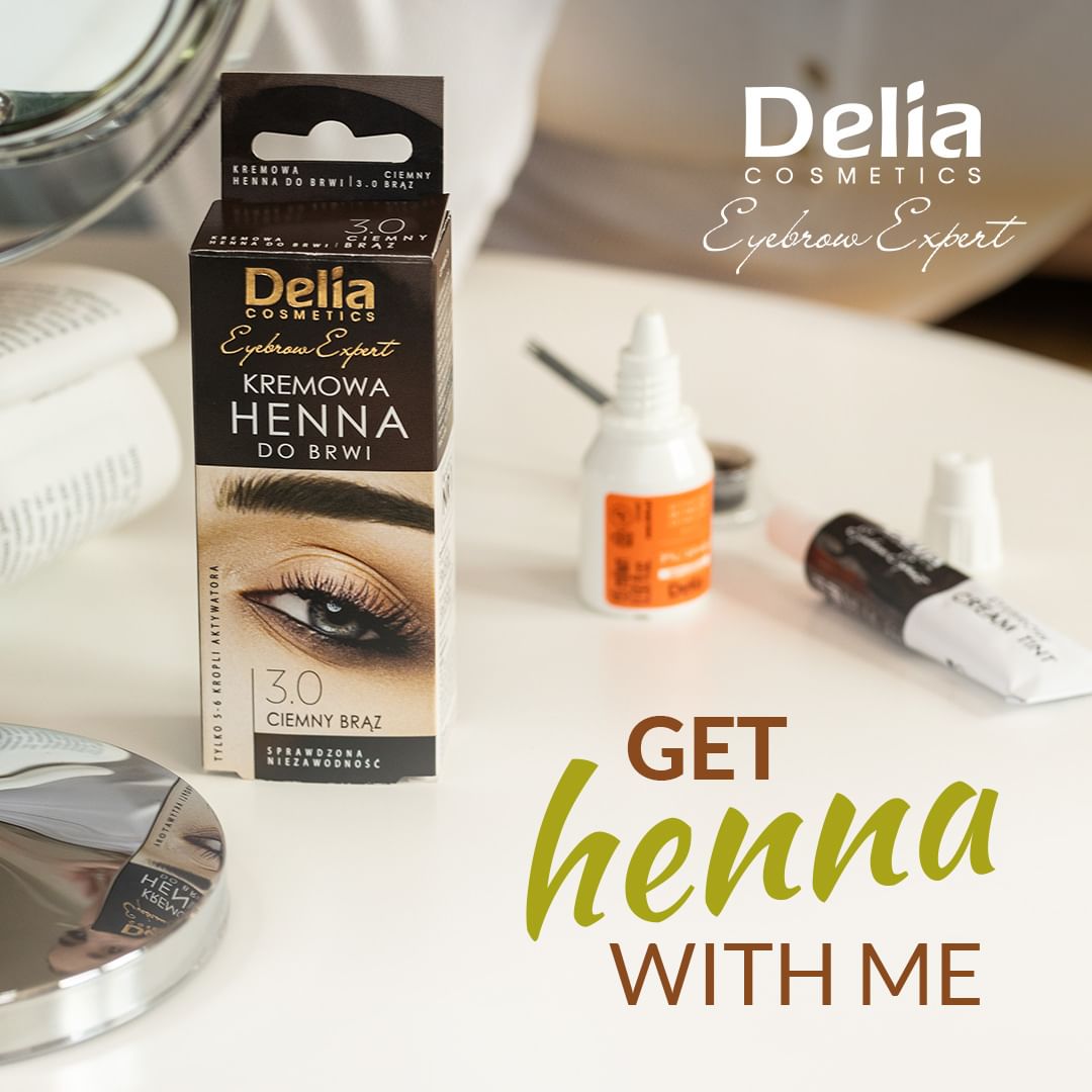 Delia henna krém barna 3.0_